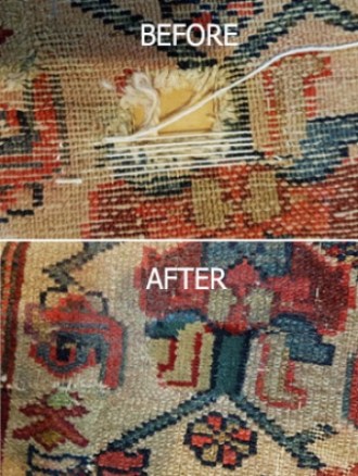 Our Rug Repair and Stain Removal