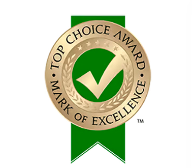 top choice award mark of excellence