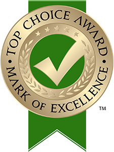 top choice award mark of excellence