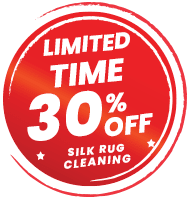 Limited Time 30% Off Silk Rug Cleaning Ottawa