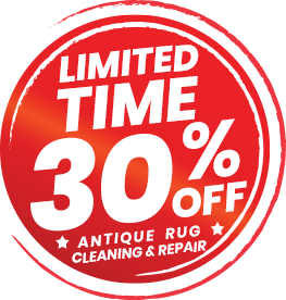 Limited Time 30% OFF Antique Rug Cleaners & Repair in Ottawa