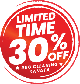 Temps limité : 30% de réduction sur le nettoyage de tapis à Kanata