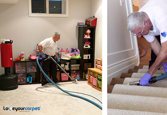 Step 3 Steam Carpet Cleaning Ottawa