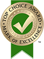 Top Choice Award Mark of Excellence