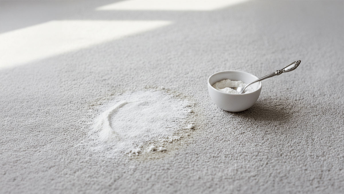 Method 3 – Baking Soda for Odour & Residue