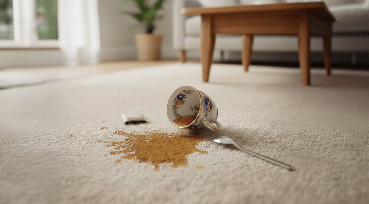 Why Tea Stains on Carpets Are So Difficult to Remove