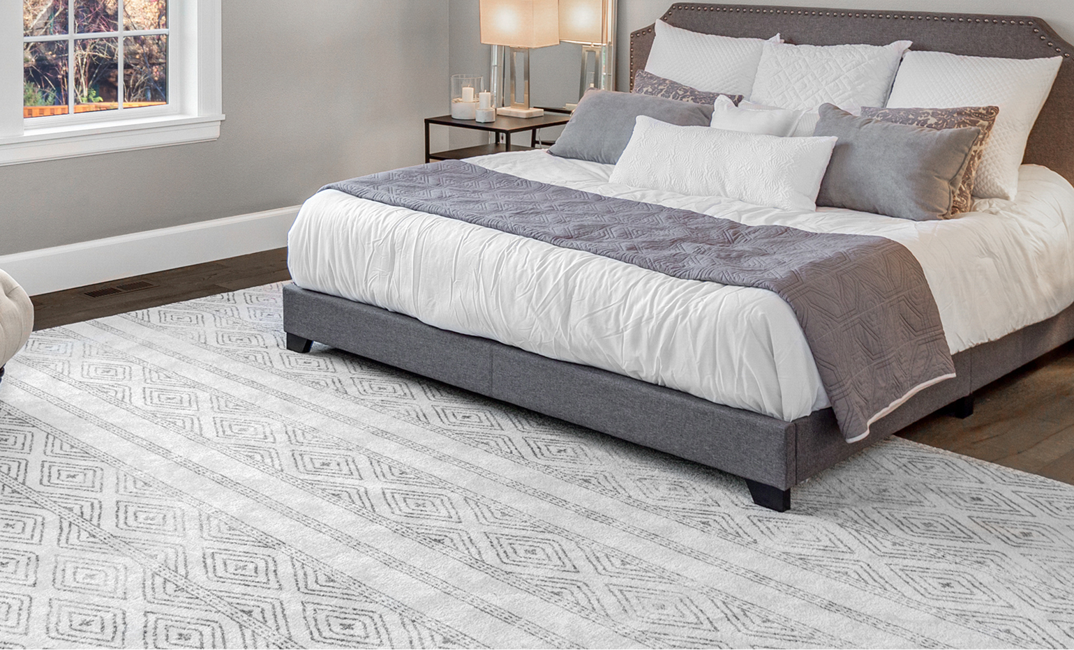 Bedroom carpets and guest rooms