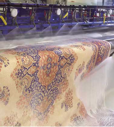 Deep rug washing