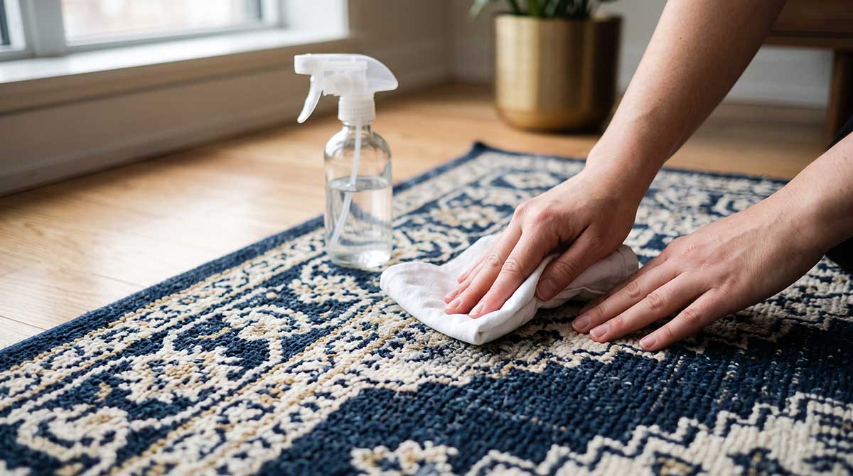 How to Clean a Rug in a Condo